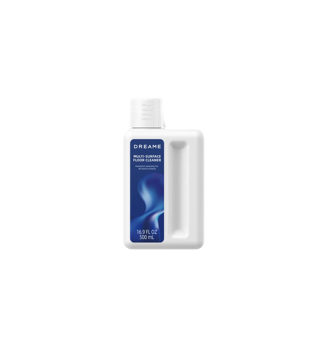 Weiße Flasche mit Dreame Bodenreiniger, 500 ml, 16.9 FL OZ.