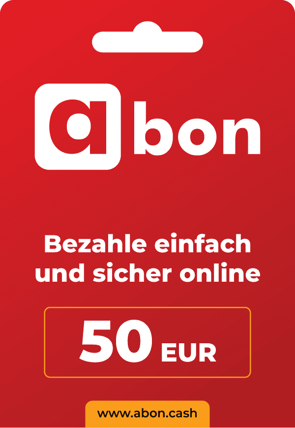 Abon 50 EUR Gutschein: Einfach und sicher online bezahlen.