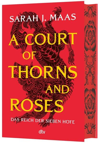 Capa do livro A Court of Thorns and Roses