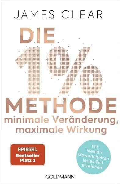 Buchcover von Die 1%-Methode – Minimale Veränderung, maximale Wirkung