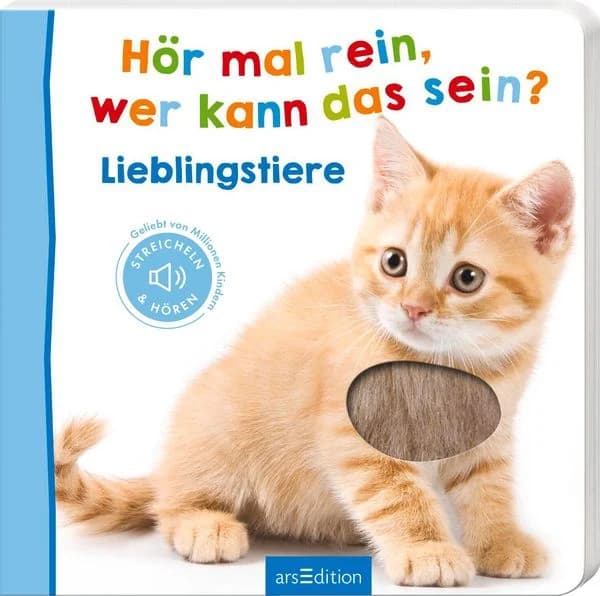 Hör mal rein, wer kann das sein? – Lieblingstiere, imagem do livro 1