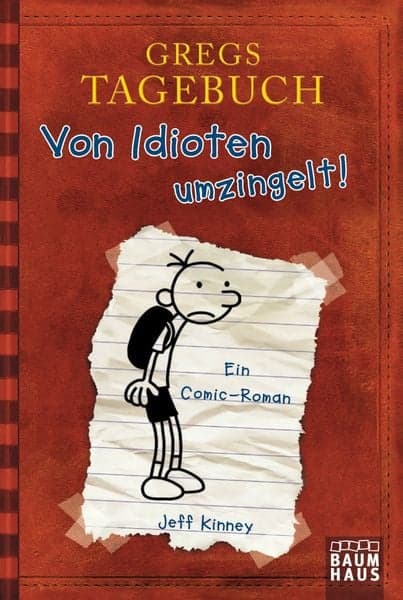Von Idioten umzingelt! / Gregs Tagebuch Band 1, Buchbild 1