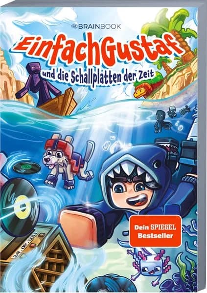 EinfachGustaf und die Schallplatten der Zeit, Buchbild 1