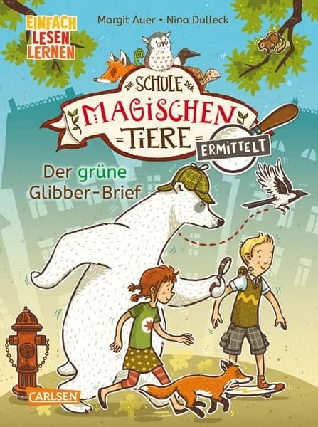 Die Schule der magischen Tiere ermittelt Erstausstattung 1: Der grüne Glibber-Brief, Buchbild 1