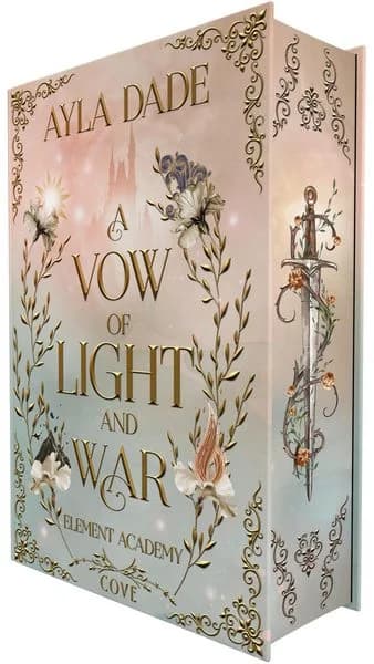 Buchcover von A Vow of Light and War (Element Academy 1)
