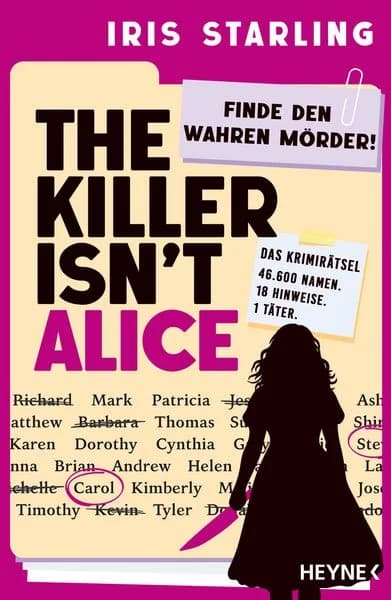 Buchcover von The Killer isn't Alice