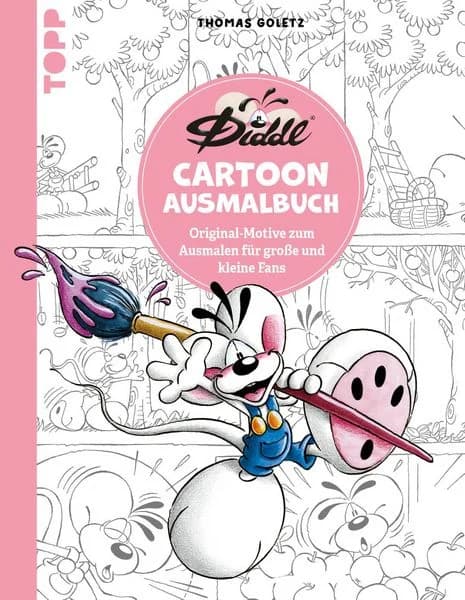 DIDDL – Cartoon Ausmalbuch, imagem do livro 1