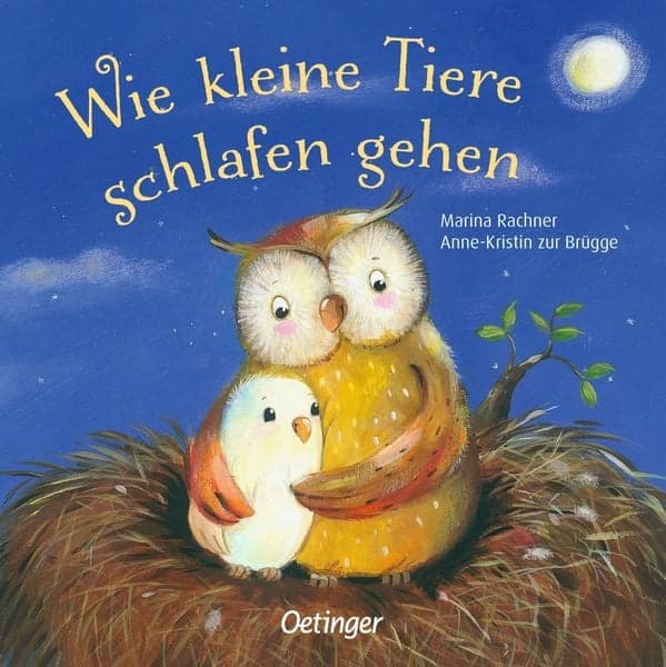 Wie kleine Tiere schlafen gehen, Buchbild 1