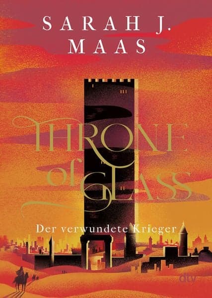 Capa do livro Throne of Glass – Der verwundete Krieger