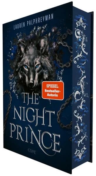 Capa do livro The Night Prince (Wolf King 2)