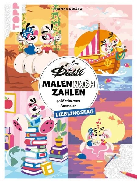 DIDDL – Malen nach Zahlen – Lieblingstag, imagem do livro 1