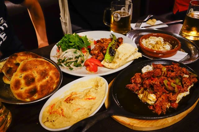 Kichererbsen-Mezze de Olivenfenster