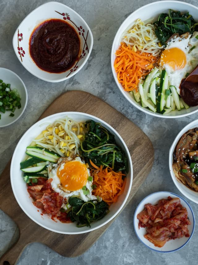 Sesam-Kimchi Reis von Seoul Sisters