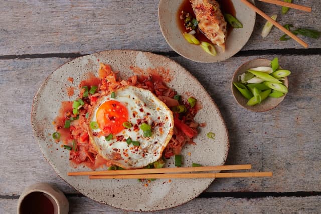 Mandu mit Frühlingszwiebel von Seoul Sisters